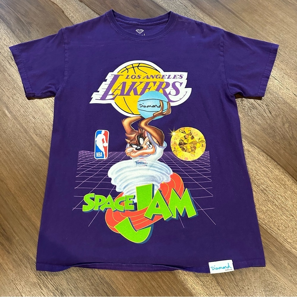 ❤️Diamond Supply Co. - Men’s Lakers x SpaceJam Graphic T-shirt - M